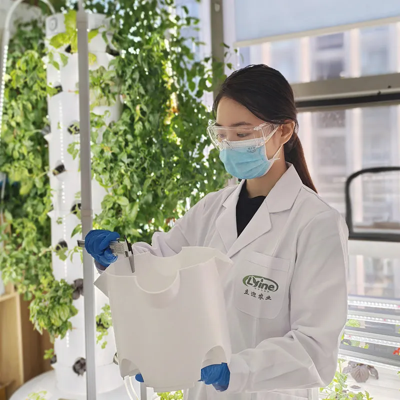 Lyine 4P Vertical Hydroponic Tower – Advanced Aeroponics Growing Kit |  4P6  Model | 40L