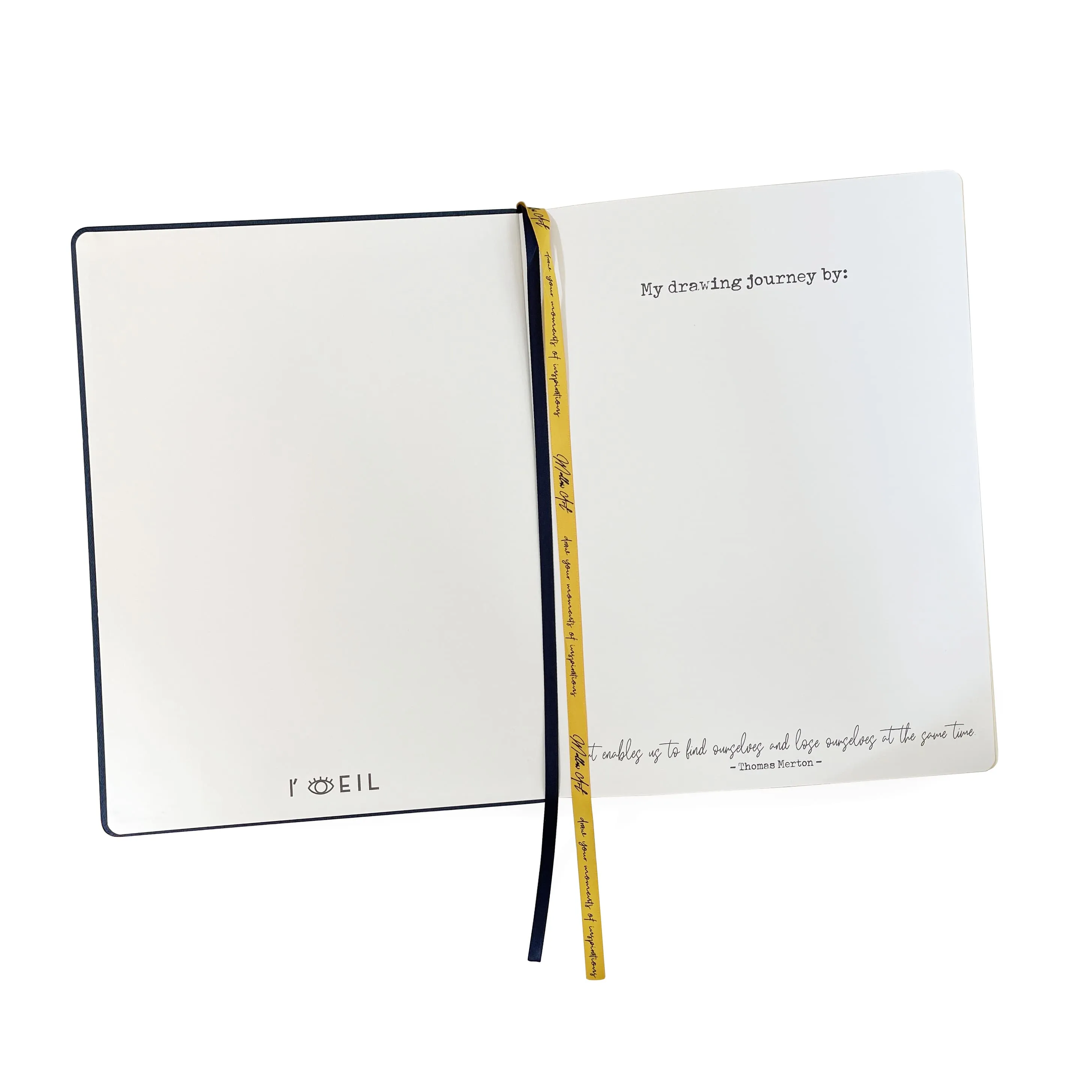 Mellow Art A4 Watercolour Sketchbook - Navy