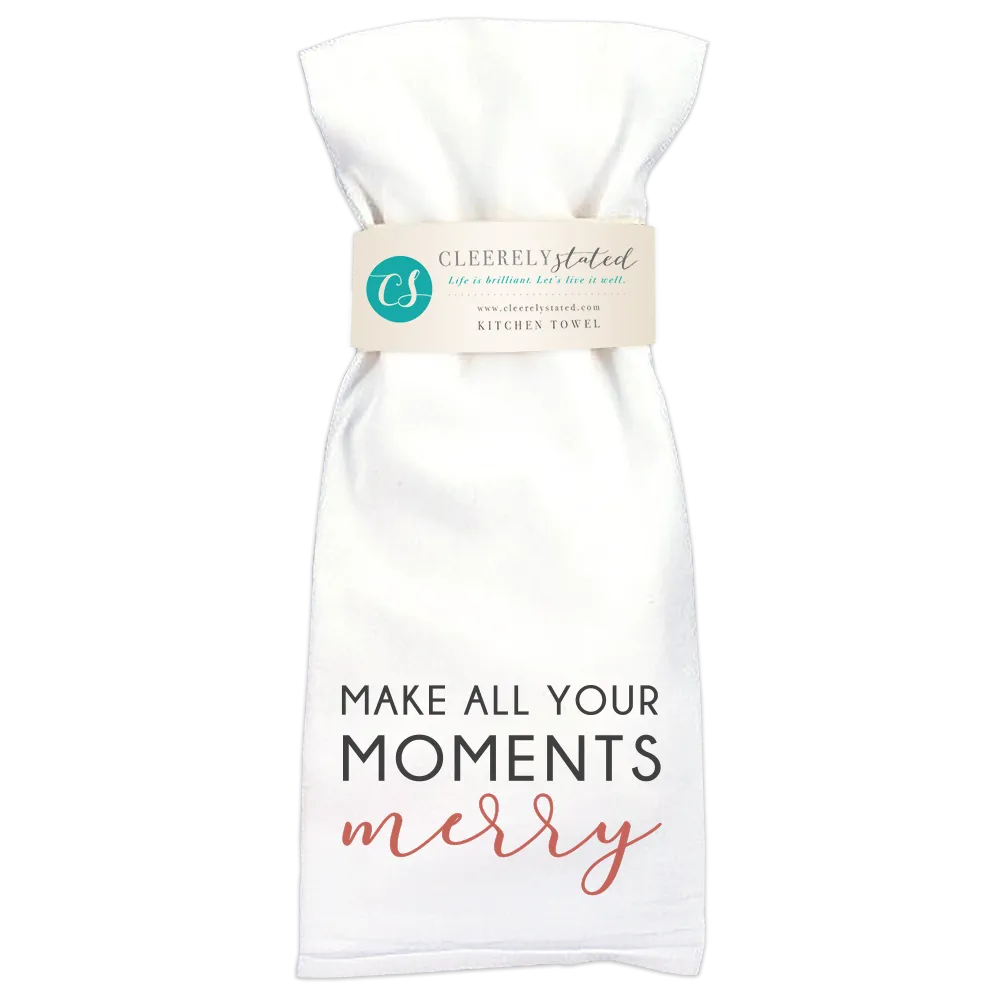 Merry Moments Kitchen Towel