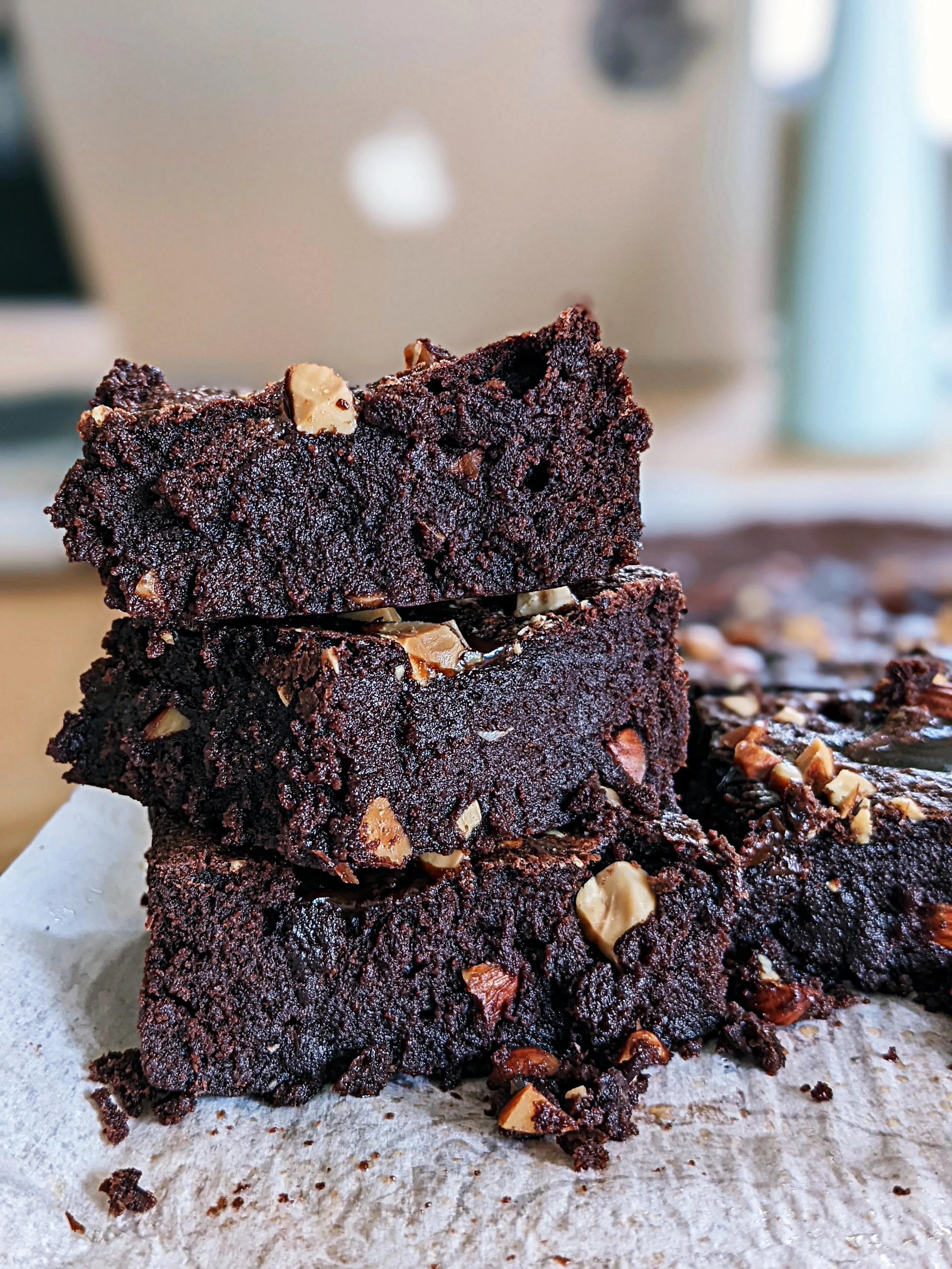 Mini box of Belgian Chocolate & Almond Gooey Brownie