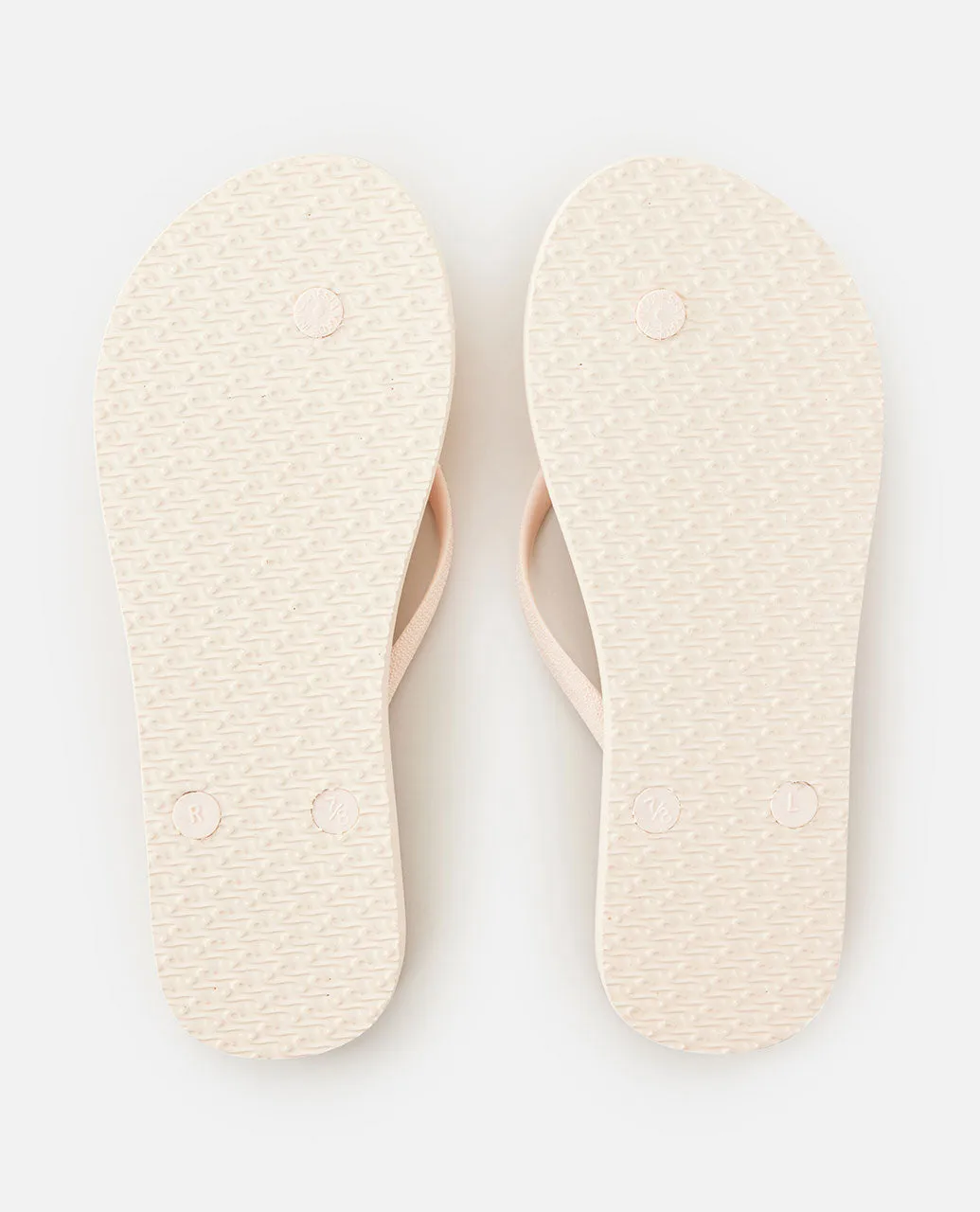 Mixed Bloom Open Toe - Bone