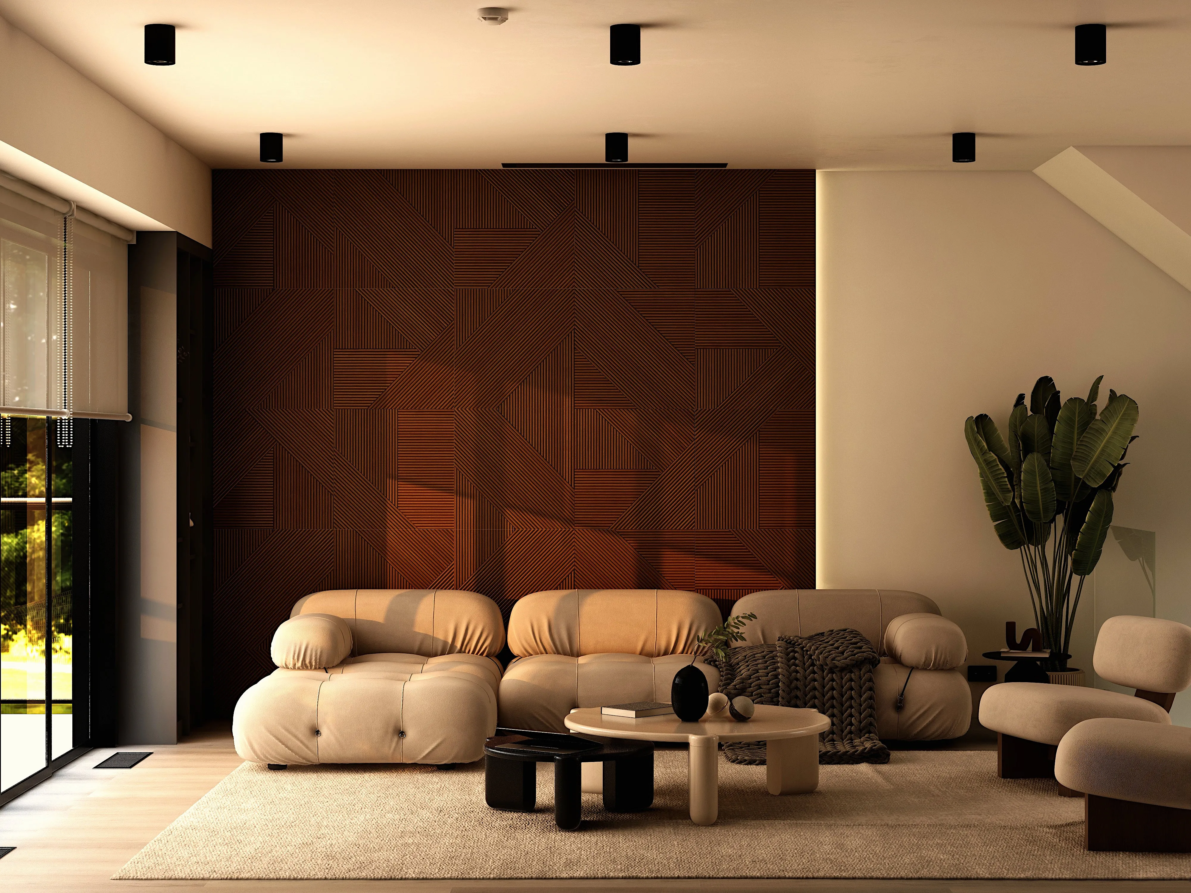Modern Minimalistic Wall Panel Sample Box (3 pcs)