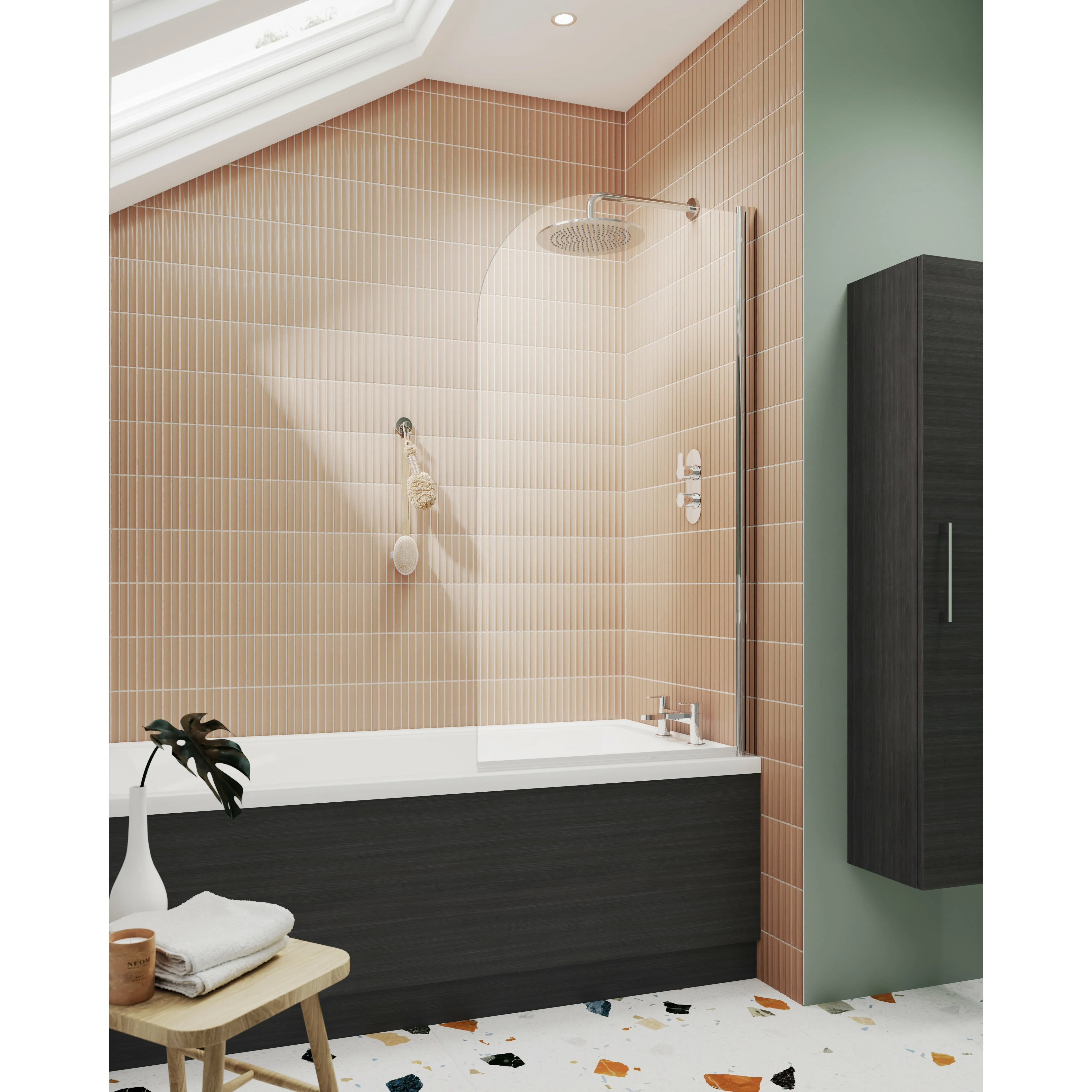 Modern Straight Front Panel & Plinth (1800mm)