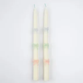 Multi Bow Taper Candles