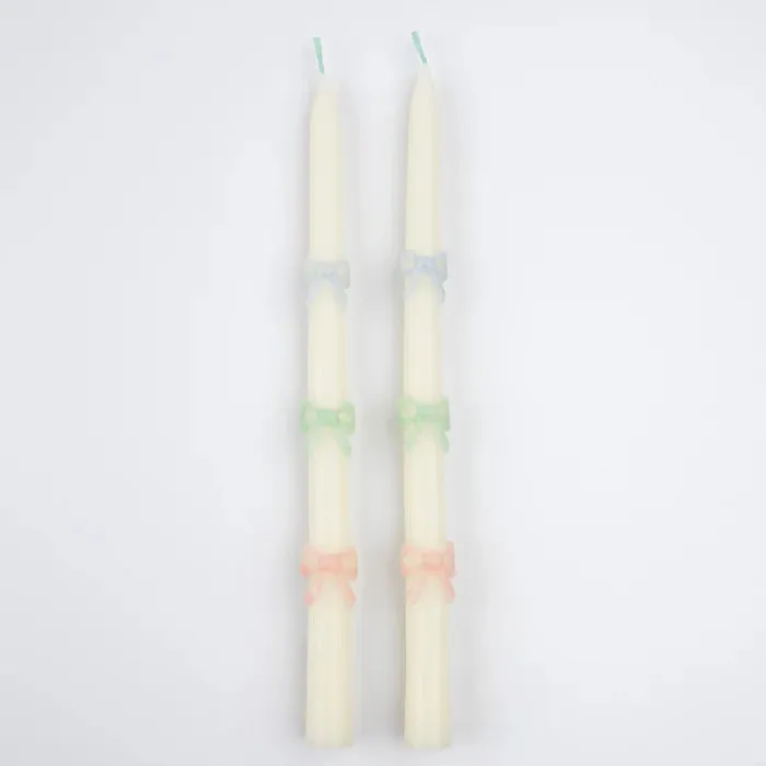 Multi Bow Taper Candles