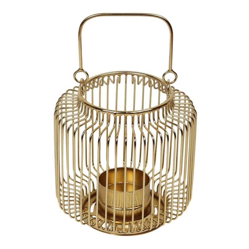 Nebula Tealight Candle Holder - Gold