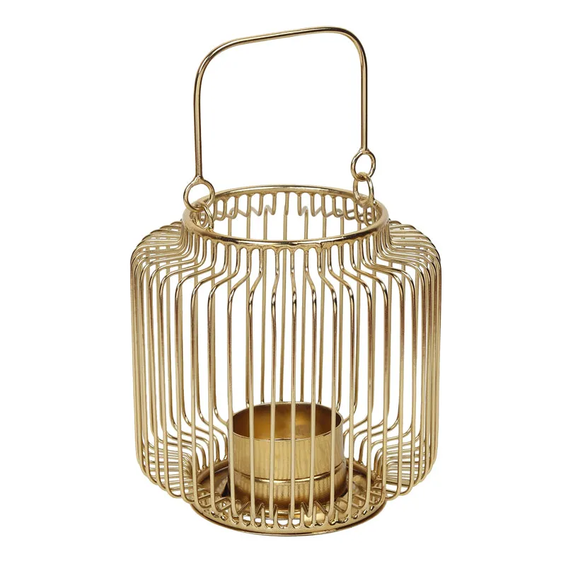 Nebula Tealight Candle Holder - Gold