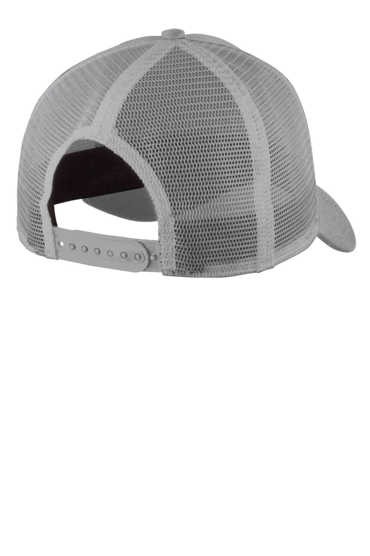 New Era Snapback Trucker Customized Caps, Grey/ Grey