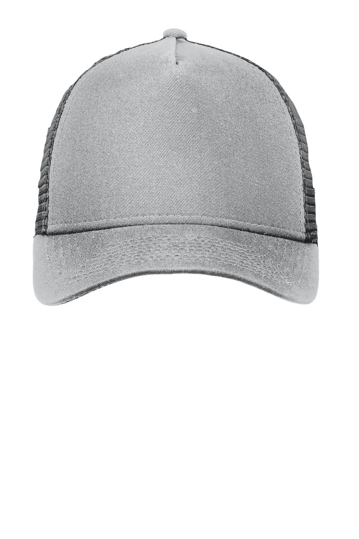 New Era Snapback Trucker Customized Caps, Grey/ Grey