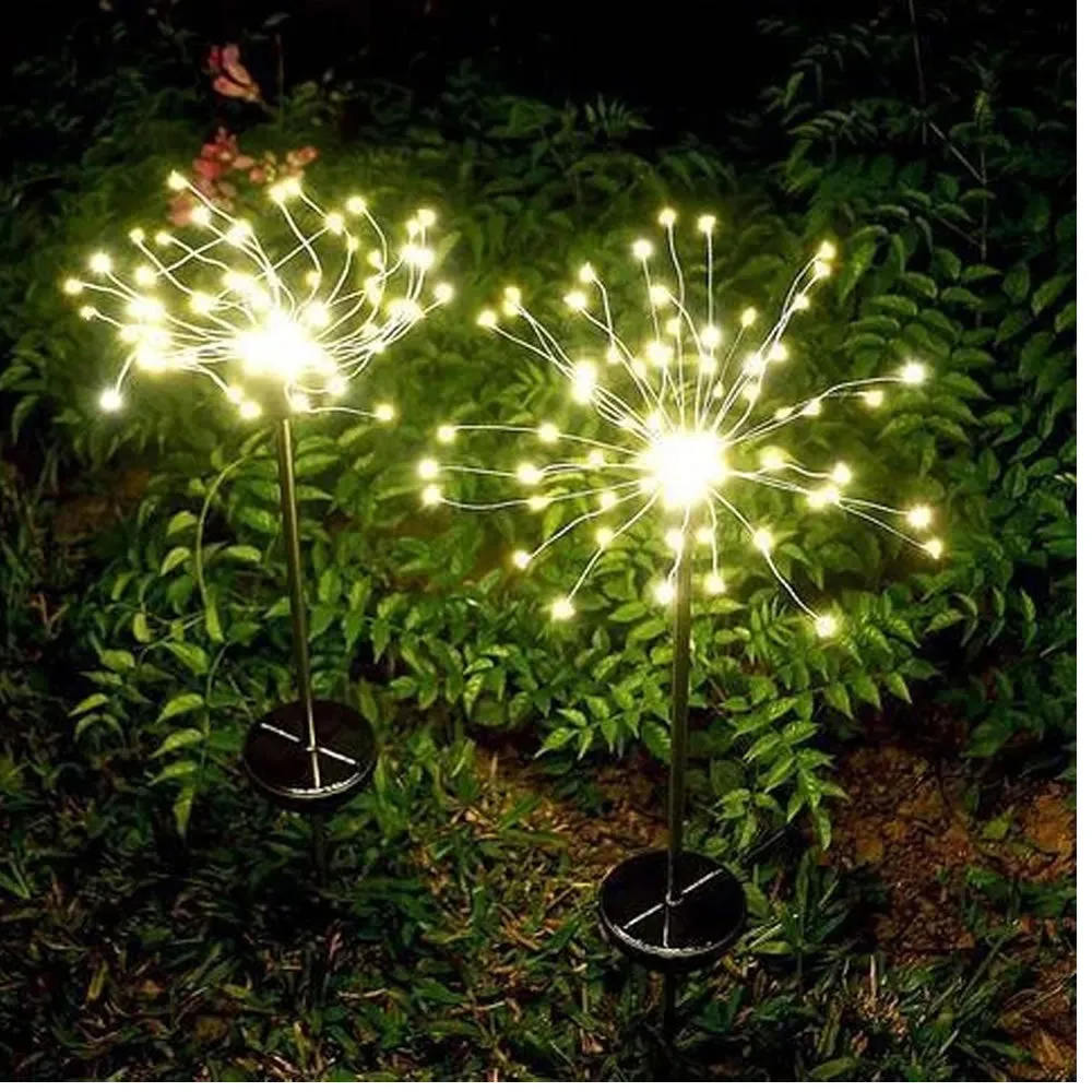 Outdoor Decorative Firework Solar Lights At-21
