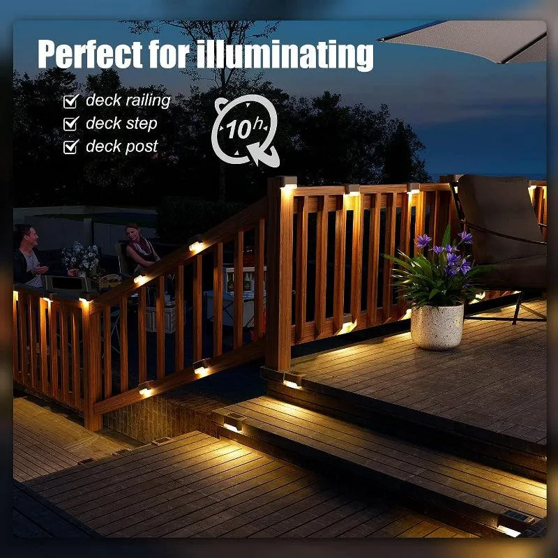 Outdoor Solar Deck Lights – Waterproof and Energy Efficient Lighting