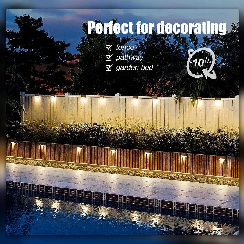 Outdoor Solar Deck Lights – Waterproof and Energy Efficient Lighting
