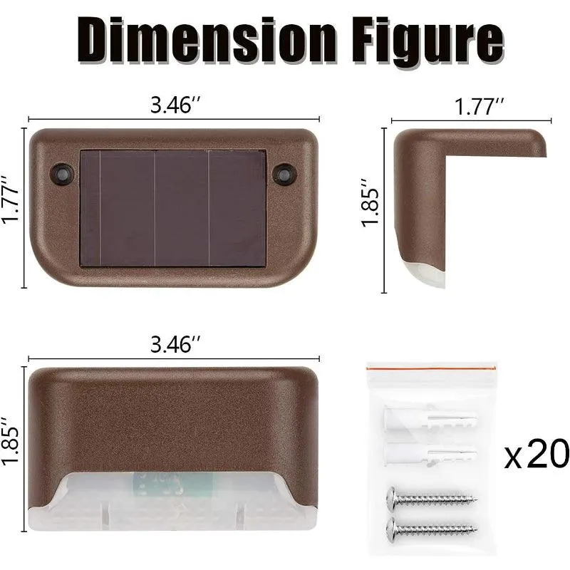 Outdoor Solar Deck Lights – Waterproof and Energy Efficient Lighting