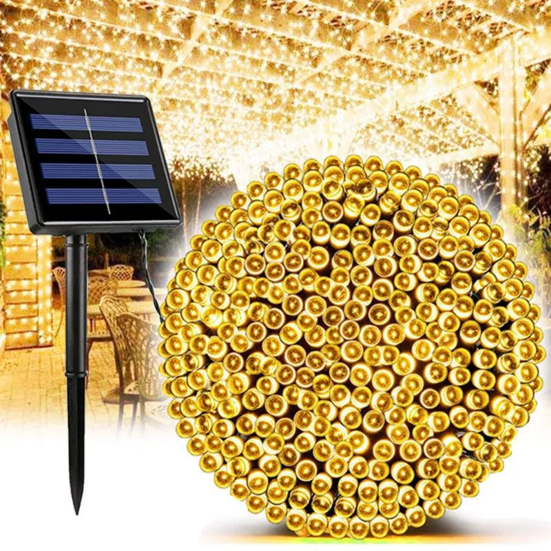 Outdoor String Lights Waterproof – Fairy LED Lights for Garden