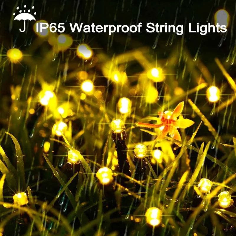 Outdoor String Lights Waterproof – Fairy LED Lights for Garden