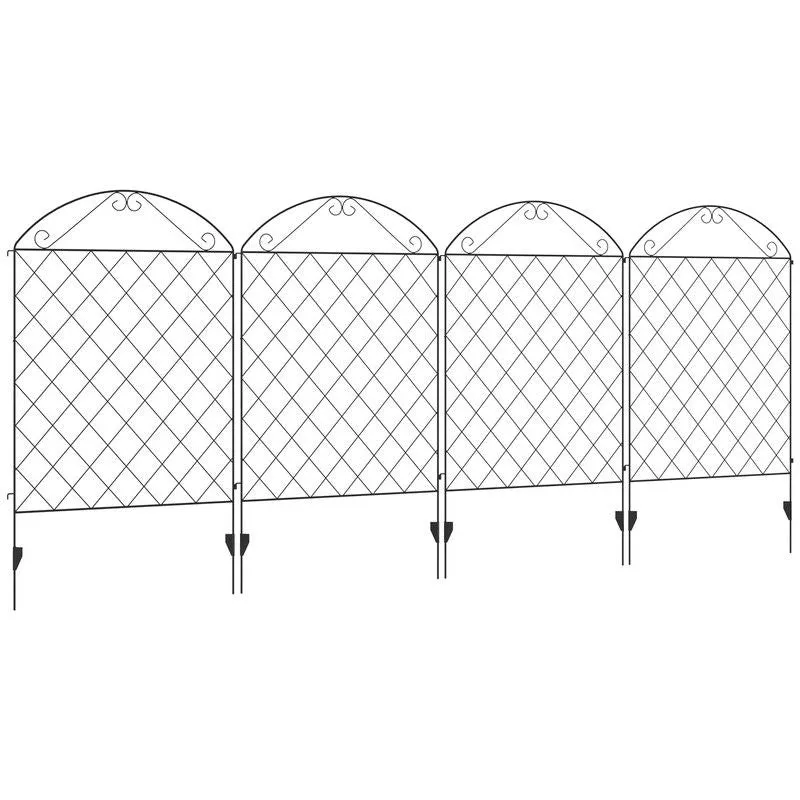 Outsunny Decorative Garden Fencing