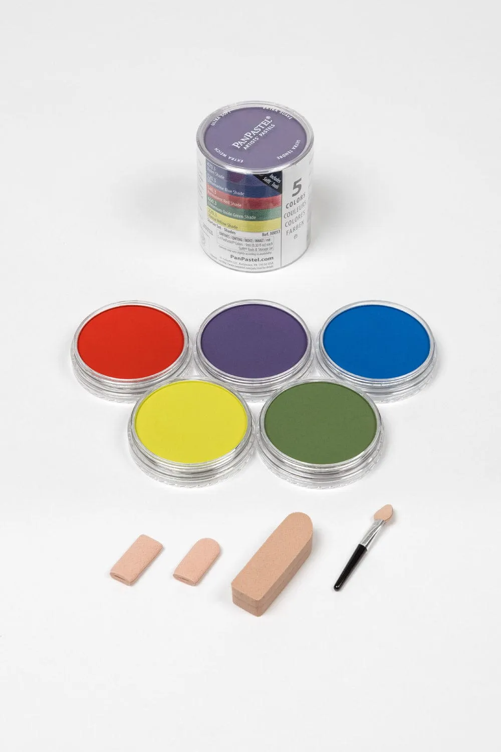 PanPastel - Artist Pastels - 5 Colour Set - Shades