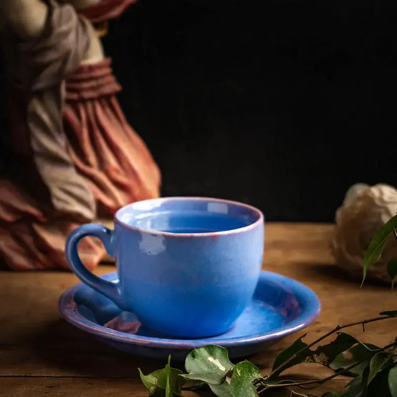 Periela Handmade Cup & Saucer - 240 ML