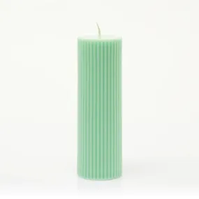 Pillar Pastel Green Candle