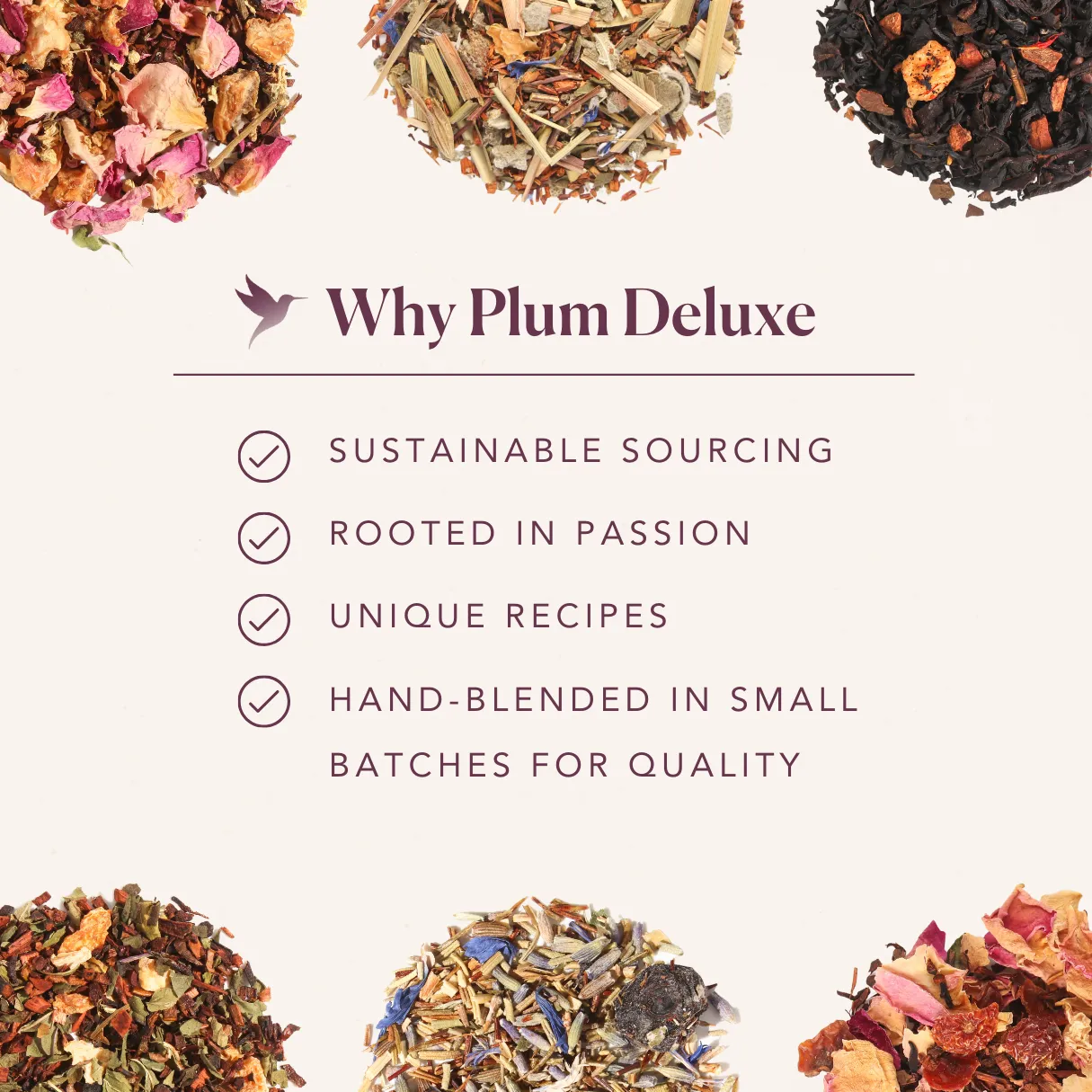 Plum Deluxe Tea Coconut A La Creme Black Tea