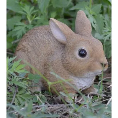Rabbit Sitting Garden Figurine