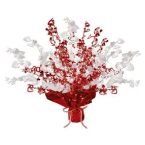 Radiant Red and White Centerpieces (3/Pk)
