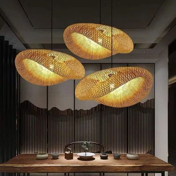 Rattan Pendant Lamp Shades "Gianyar"