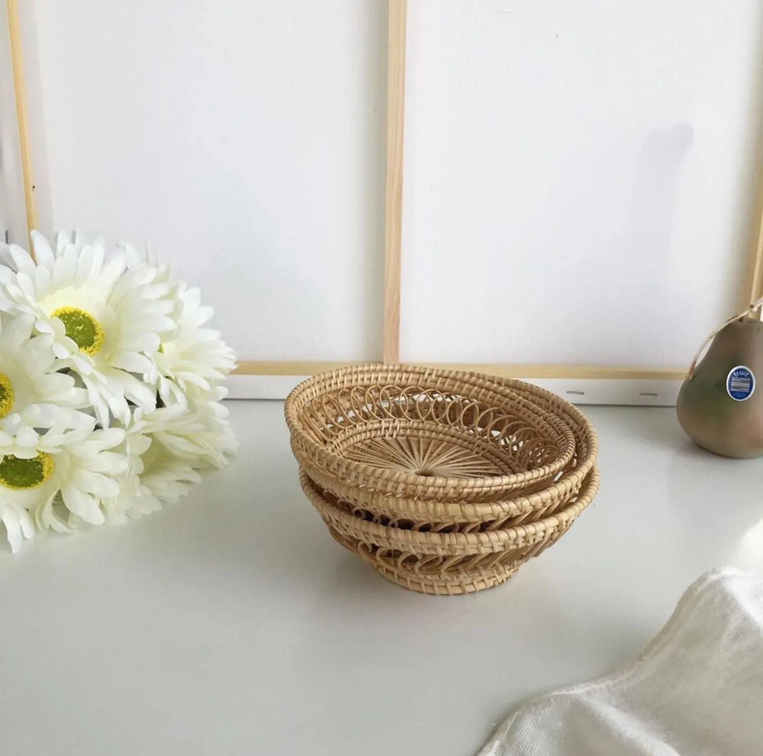 Rattan Woven Storage Basket