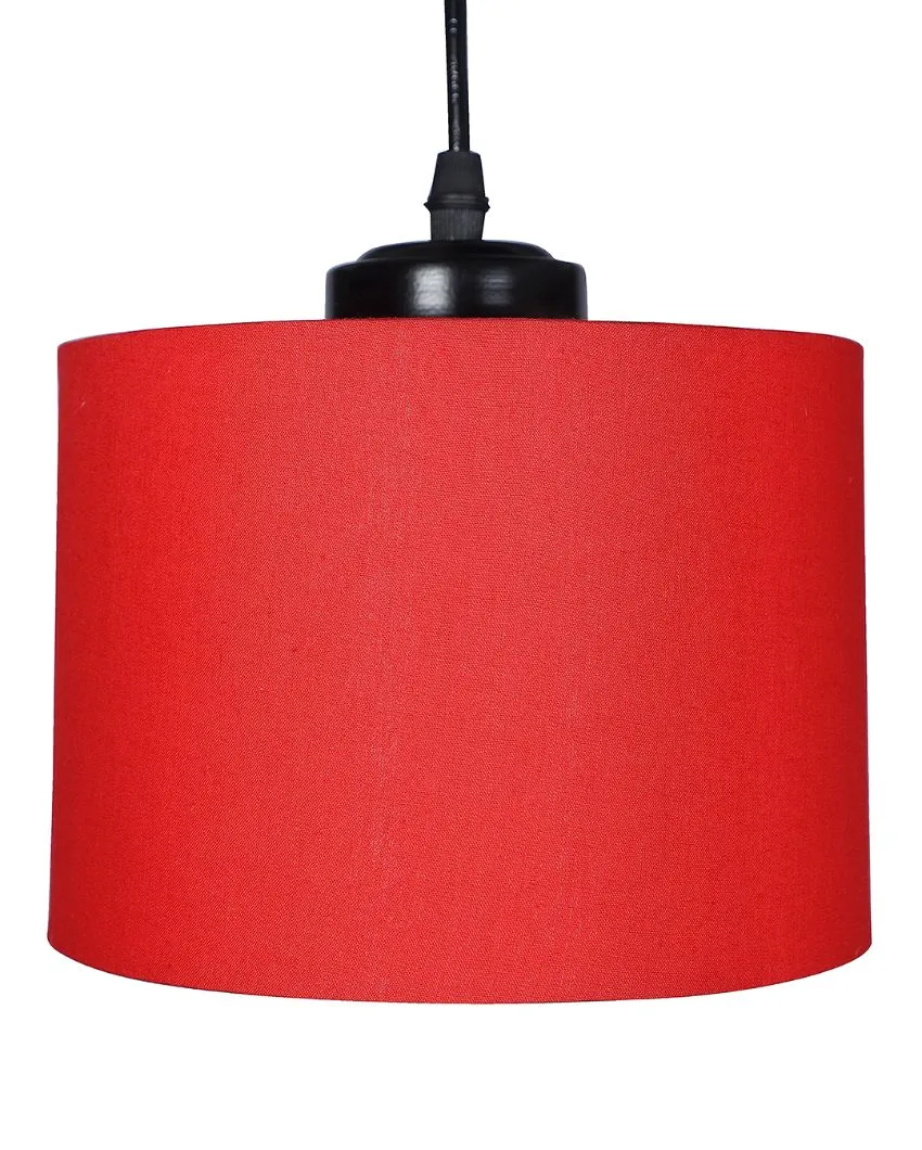 Round Cotton Drum Cluster Hanging Lamp