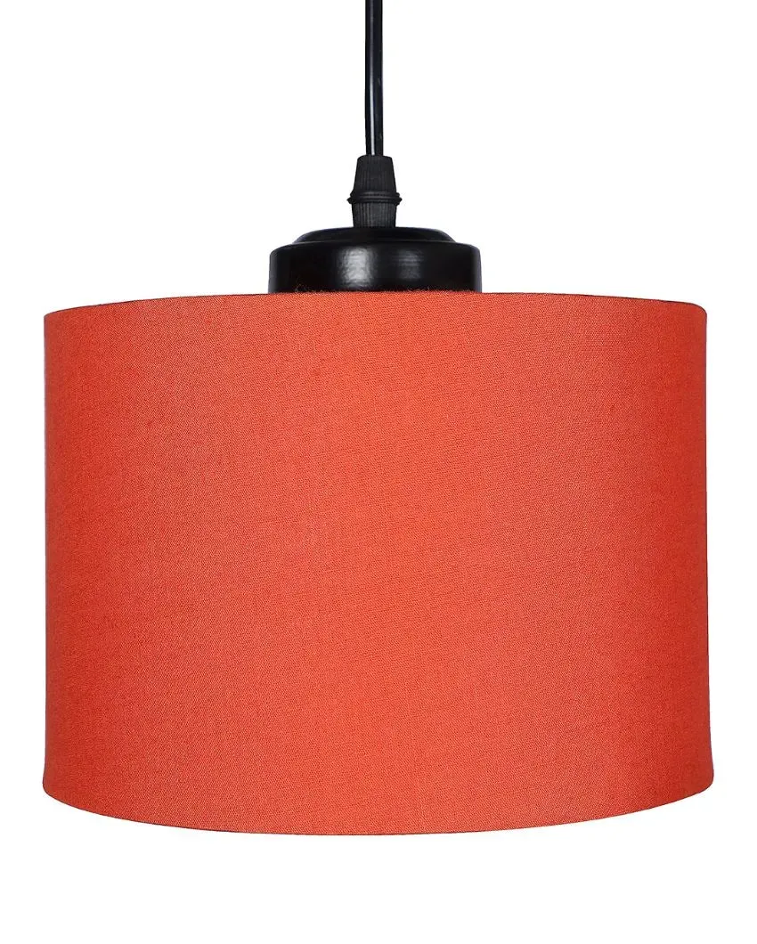 Round Cotton Drum Cluster Hanging Lamp