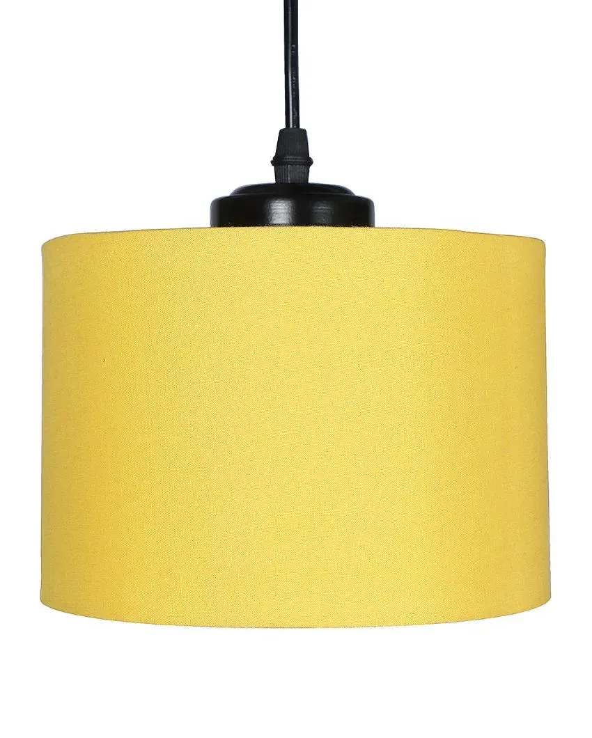 Round Cotton Drum Cluster Hanging Lamp