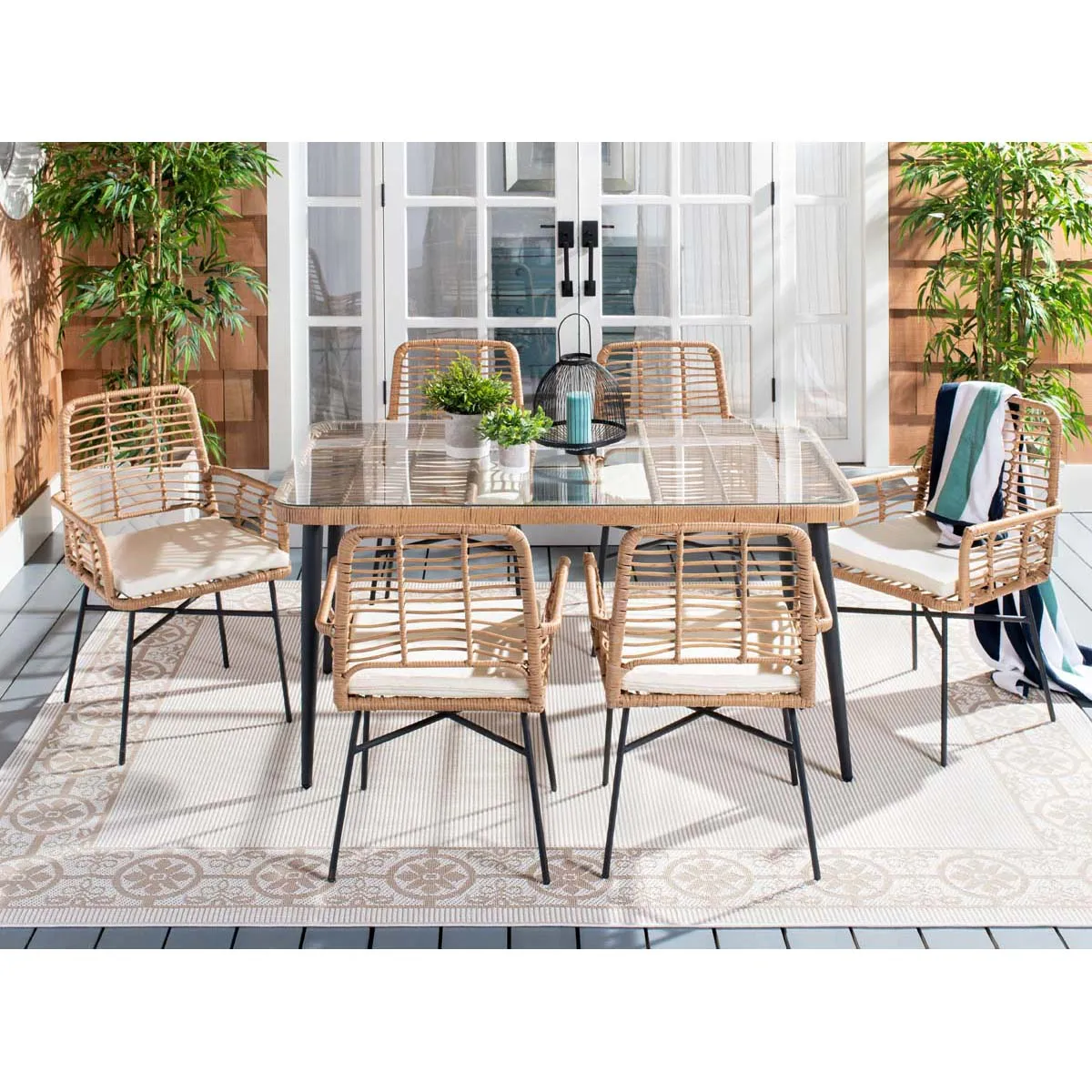Safavieh Beson 7Pc Dining Set , PAT9010