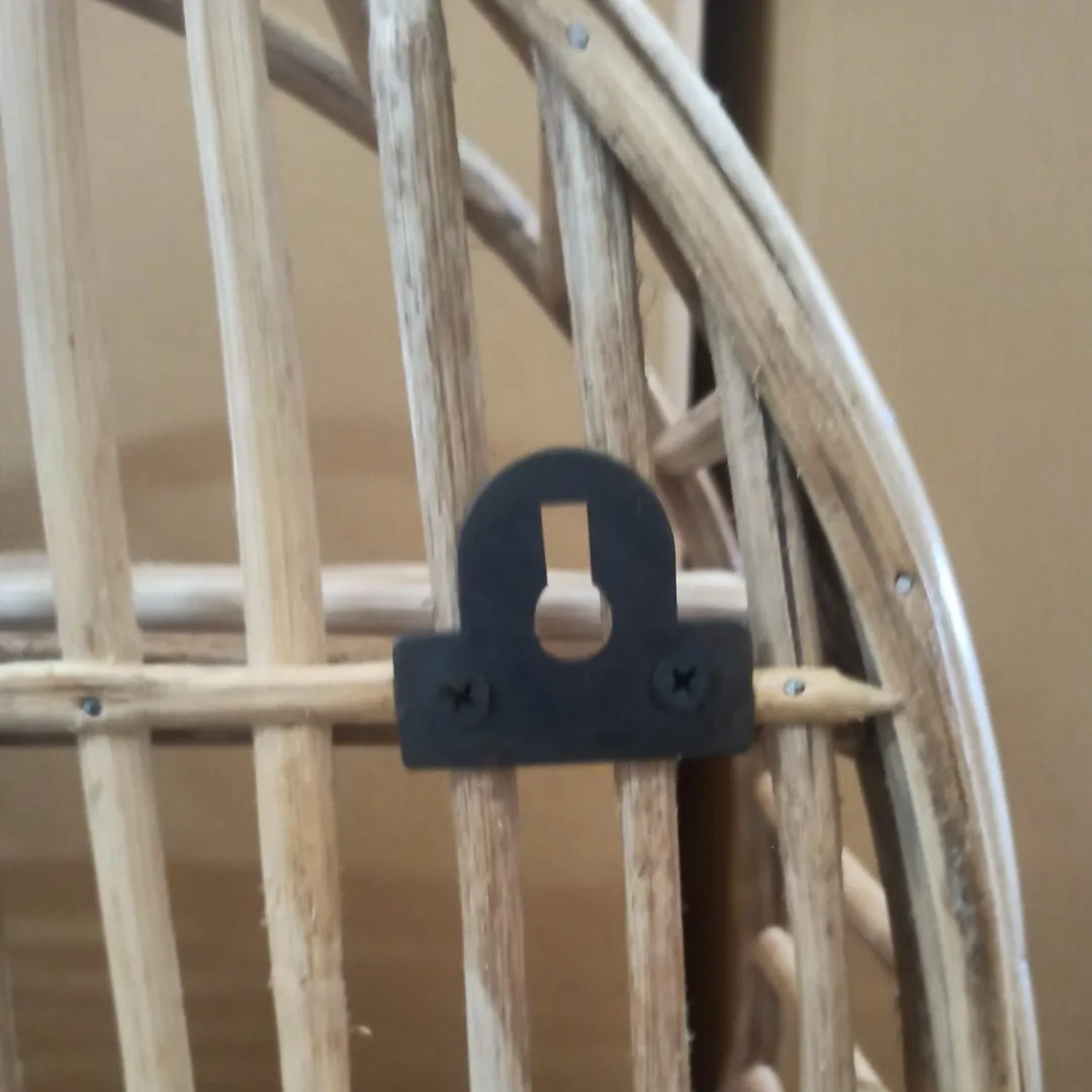 Sawana Round Rattan Hanging Shelf
