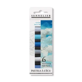 Sennelier Soft Pastels Half Stick - Summer Sky - Set of 6