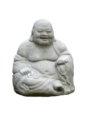 Sitting Hotei Garden Statue