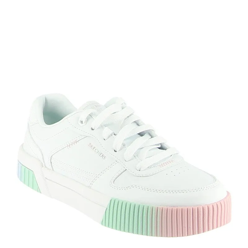 Skechers Jade Soft Glow White Sneaker