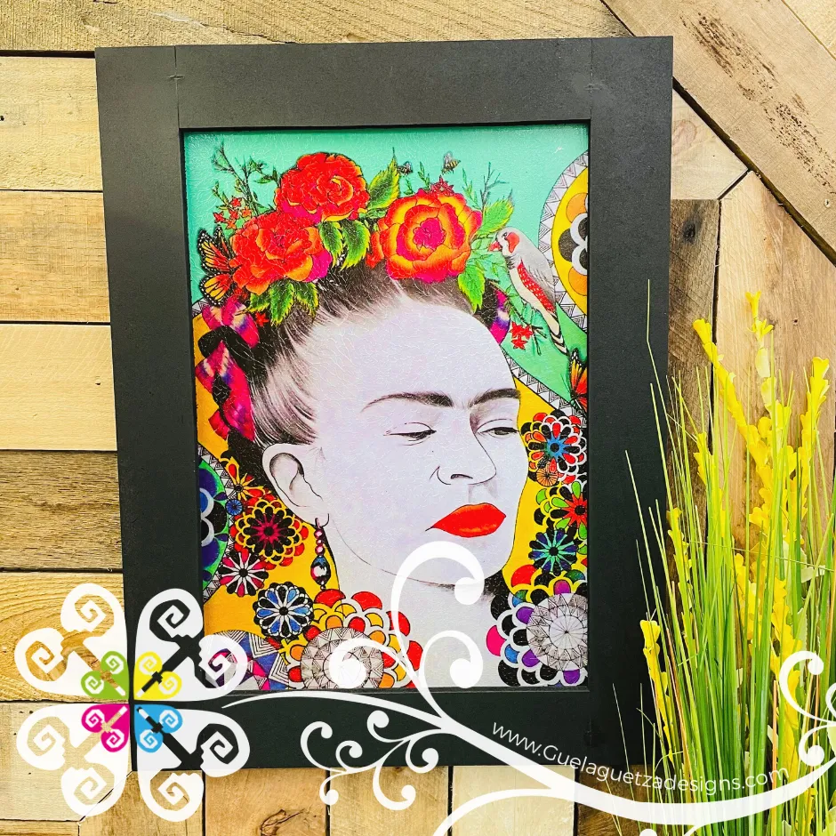Small Frida Wall Art - Litografia