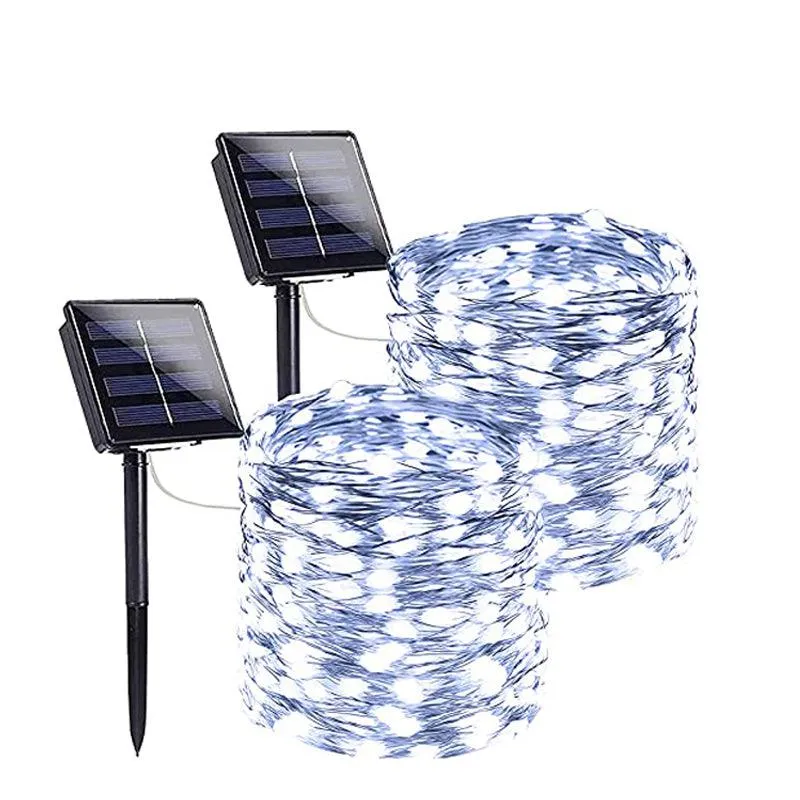 Solar Christmas Lights - Eco-Friendly Decoration Festive Charm