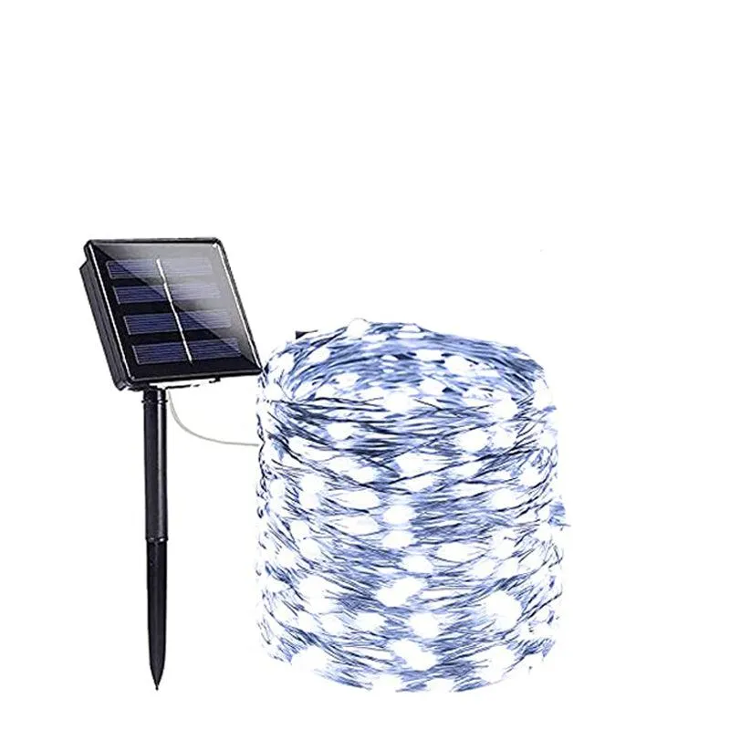 Solar Christmas Lights - Eco-Friendly Decoration Festive Charm