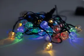 Solar Festive String Lights | Multi-coloured | 50 LED | BUBBLE