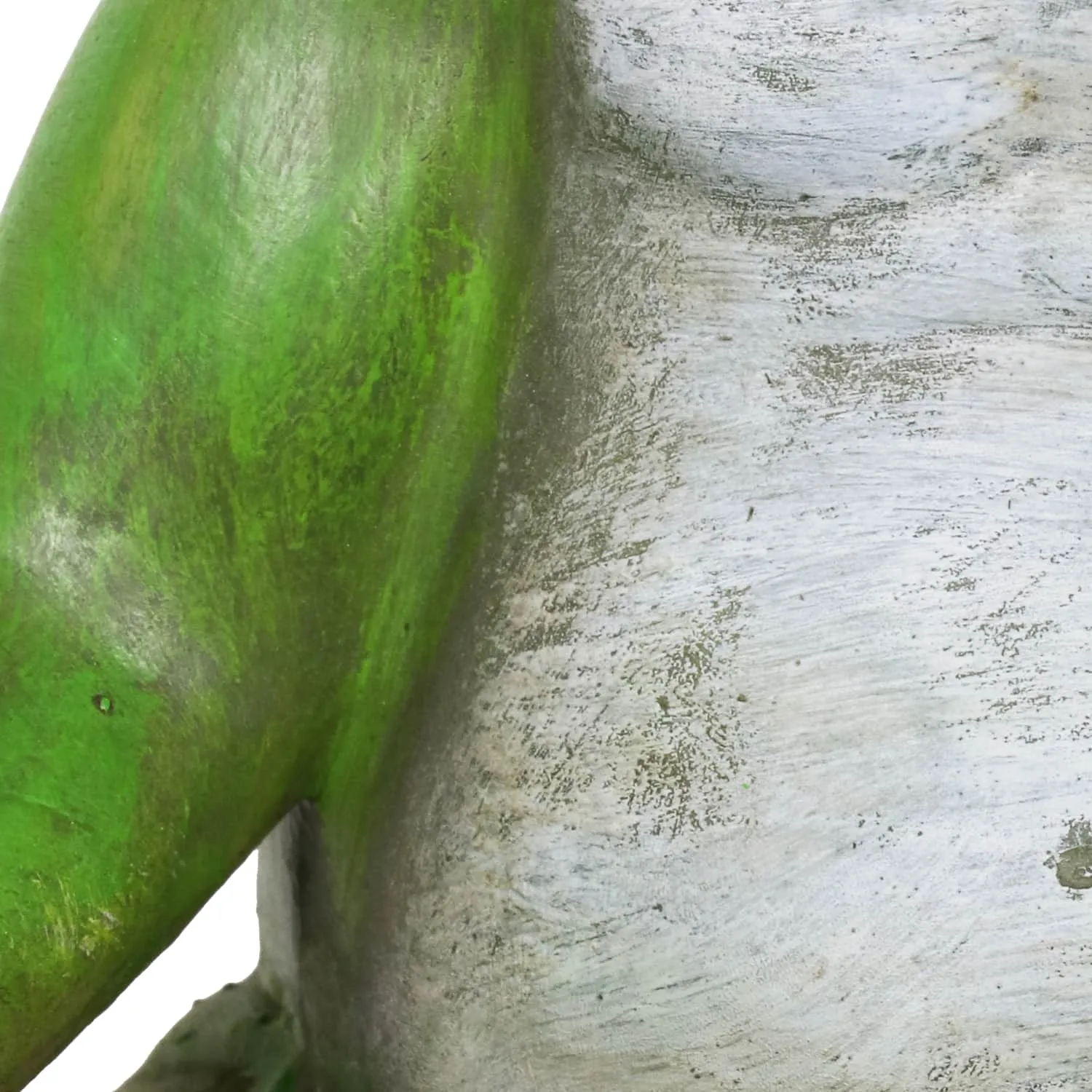 Solar Meditating Yoga Frog Holding Two Crackle Glass Balls Garden Statue, 6 by 9 Inches
