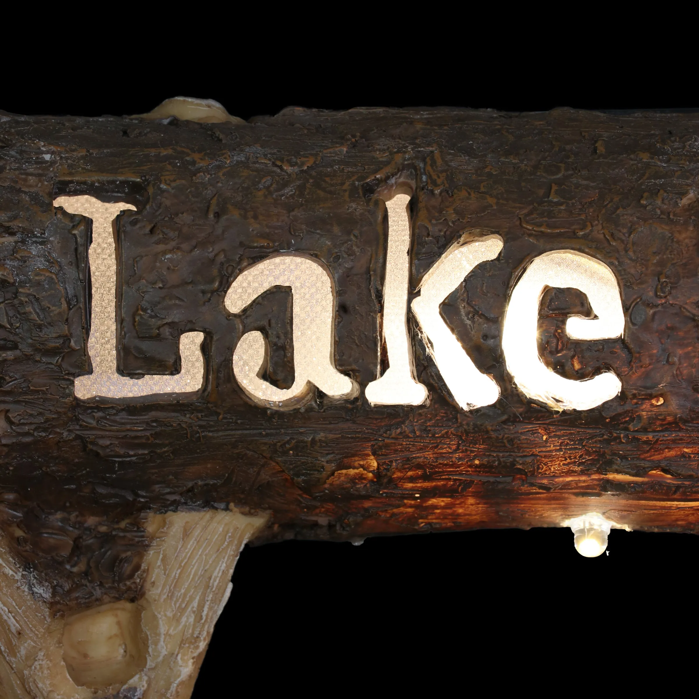 Solar Owl in a Lake Life Hammock Hand Painted Garden Statuary, 9.5 by 10 Inches