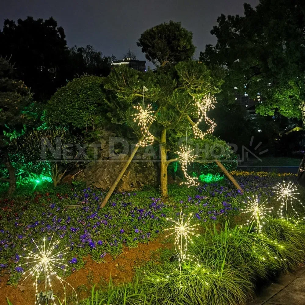 Solar Powered Garden Star Stake Light
