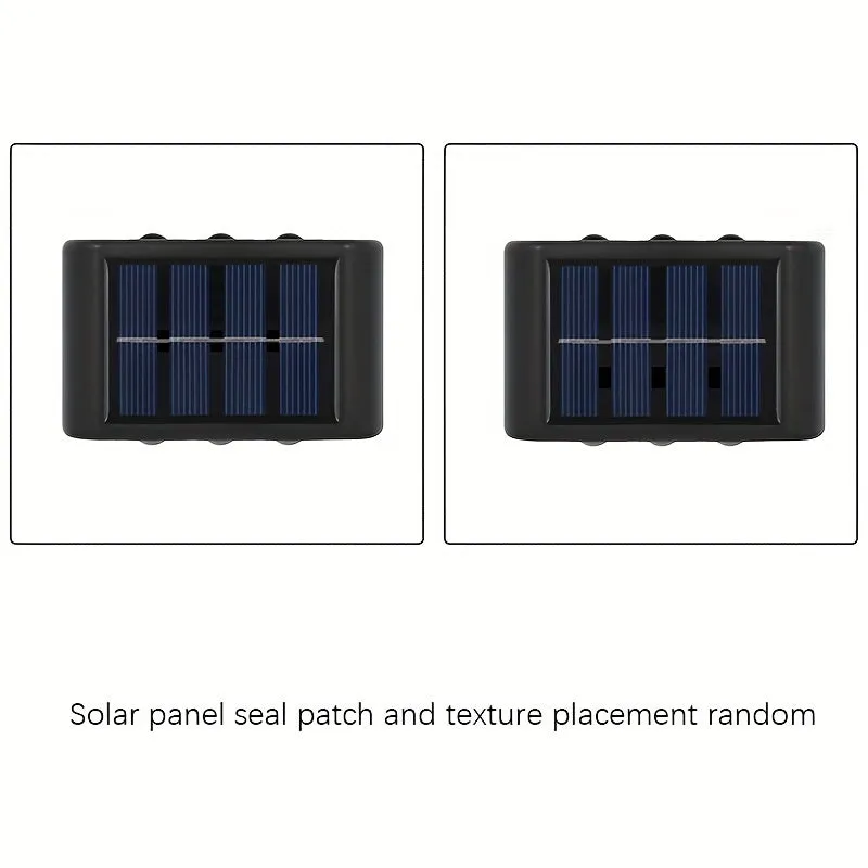 Solar Waterproof Outdoor Wall Lights Illuminate Your Garden Brightly