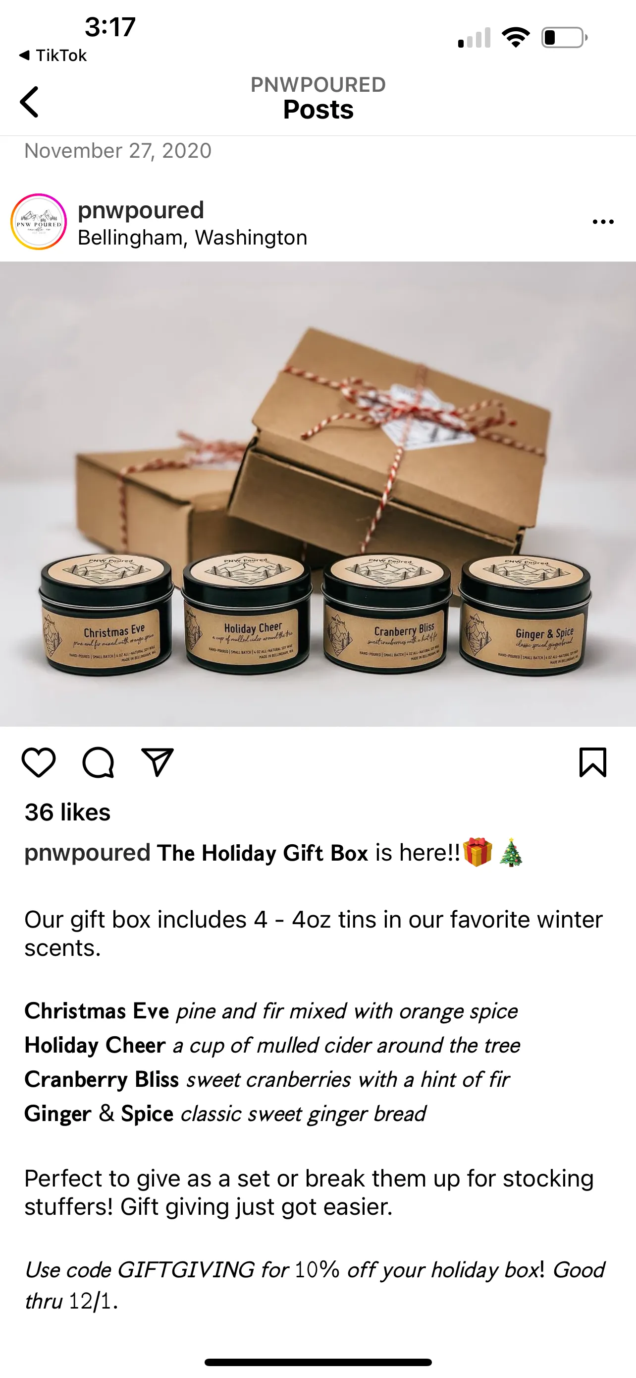Tea & Ginger candle