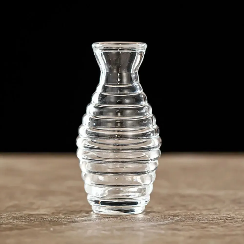 Wedding Embossed Glass Flower Vase