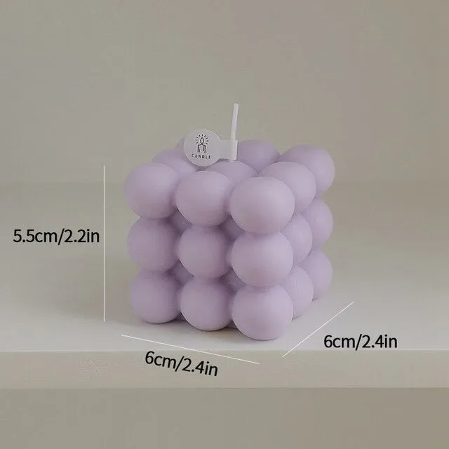 Yeknu Bubble Cube Scented Candle