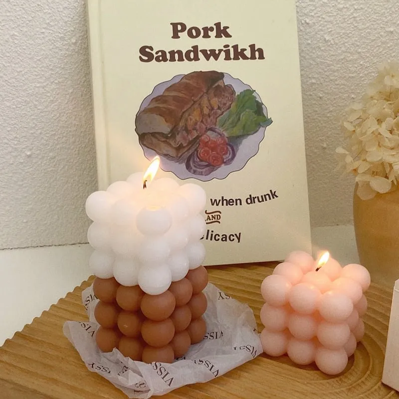 Yeknu Bubble Cube Scented Candle