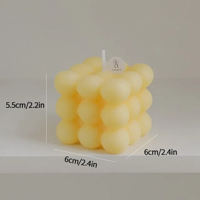 Yeknu Bubble Cube Scented Candle