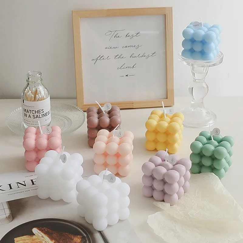Yeknu Bubble Cube Scented Candle